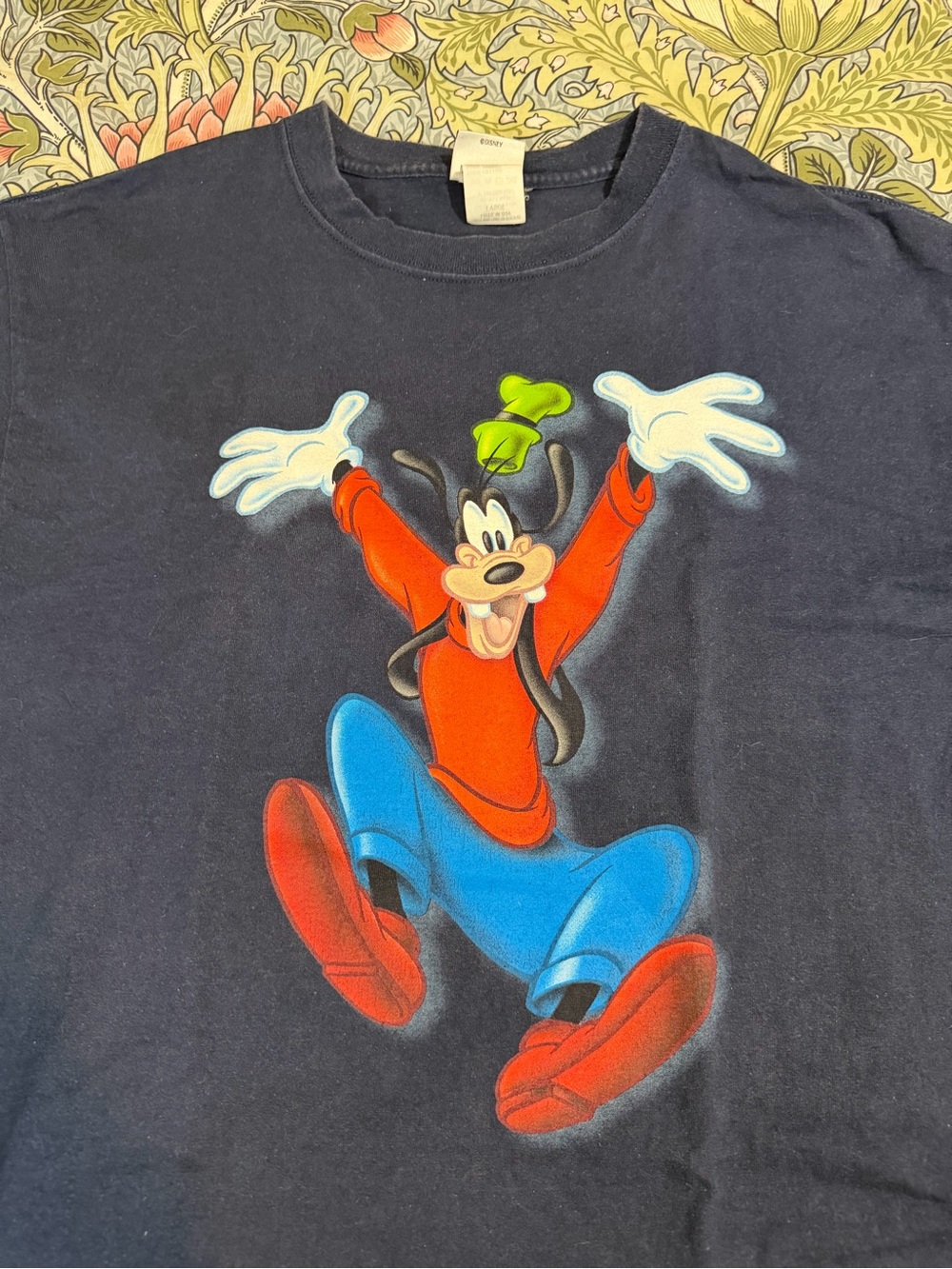 Disney Goofy Graphic Tee for Men’s - Navy Size L/G - Picture 2 of 8